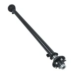 Labwork LUG-5.5" 73" Hub Face 58" Spring Center Trailer Axle 6000LBS. Fixed Price $274.28.