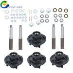Trailer Axle Kits W/ On 4" Bolt Idler Hub + 1" Round BT8 Spindle (pack Of 4). Fixed Price $114.30.