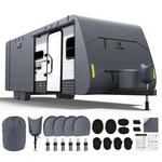Rv Cover 18-20FT Extra Thick 7 Layer Waterproof Travel Trailer Fonzier. Fixed Price $439.99.