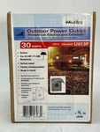 Midwest U013P 30A 120V Rv Outdoor Power Outlet - Gray Weatherproof Supply. Fixed Price $34.99.