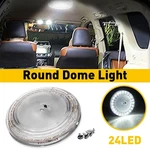 Rv Interior Led Ceiling Light Boat Camper Motorhome Trailer Dome Round 12V 24SMD. Fixed Price $12.98.