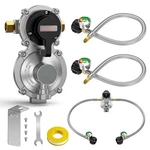 2-STAGE Rv Propane Regulator Tank 18" Inch Lp Pigtail Hose With Gau.... Fixed Price $47.68.