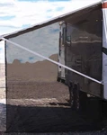 Tentproinc Rv Awning Side Sun Shade Screen 9'X7' Mesh - Uv Block, Wind Reduce. Fixed Price $76.25.