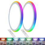 2PACK 13INCH Magic Rgb Flush Mount Led Ceiling LIGHT,34W 3400LM Dimmable With.... Fixed Price $99.74.