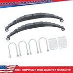 For 7000 Lb Axles Trailer 6 Leaf Double Eye Spring Suspension Kit New. Fixed Price $80.58.