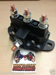 Winch Motor Reversing Solenoid Contactor Relay 6 Terminal Trombetta Style Large. Fixed Price $38.35.