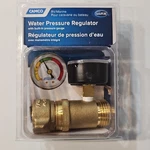 Water Pressure Regulator Rv Brass Valve Gauge Hose Adapter Fitting Camco 40064. Fixed Price $18.00.