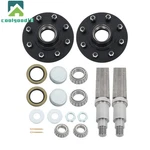 W/ Bearing For 7000 Lbs Axle 8 On 6.5" Wheel Hub Kits & Square #42 Spindles. Fixed Price $125.85.