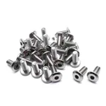 Biaungdo M6X15MM Stainless Steel Flat Head Hex Socket Cap Bolts Screws. Fixed Price $10.49.