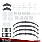 Trailer Axle Suspension Kit For 3500LBS Tandem 4 Leaves 1750LBS. Fixed Price $145.02.