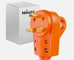 Nilight 30 Amp Rv Replacement Plug 125 Volt Heavy Duty Male. Fixed Price $12.99.