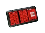 Bargman 84 85 Trailer Rv Triple Tail Light Red & Led Incndscnt Backup Black. Fixed Price $104.95.