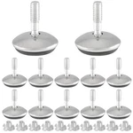 Bivethoi 12 Pack M6 Swivel Furniture Leveling Feet, (1-3/16 Inch), Silver. Fixed Price $13.29.