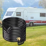 Vevor 36 Ft. 50 Amp Generator Power Cord 6/3 & 8/1 Awg Copper W/ Handles For Rv. Fixed Price $124.99.