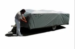Adco Premium Pop Up Folding Camper Cover Fits 8'1" To 10' , LX88"WX48"H. Fixed Price $152.99.