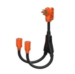 Rv Y Cord 50 Amp To Two 15 Adapter, Splitter. Fixed Price $25.00.