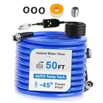 Heated Water Hose For Rv X 5/8", -45 Anti-freeze Drinking 50FT Blue. Fixed Price $31.98.