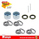 Seal + Pin Dust Cover 49/10, 1-1/16" Axles Trailer Wheel Hub Bearings Kit. Fixed Price $18.17.