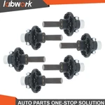 Labwork 6PK Trailer Axle Kit With On 4" Bolt Idler 1" Hub & Round BT8 Spindle. Fixed Price $166.78.