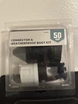 Electric World 50 Amp 3-PRONG Female Connector And Weatherproof Boot Kit New. Fixed Price $17.50.