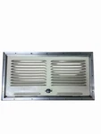 Dometic Lower Exterior Refrigerator Vent Off White Vintage Model RM183. Fixed Price $189.89.