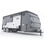 King Bird Oxford Fabric 22-24 Ft 288"L*105"W*108"H Travel Trailer Cover. Fixed Price $282.33.