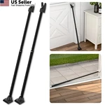 Securityman 2-IN-1 Door Bar & Sliding Patio Pack, Black. Fixed Price $53.01.