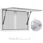 Uimoso Concession Stand Service Window With Aluminum Alloy Awning For Food Truck. Fixed Price $495.99.