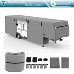28FT-31FT 5TH Wheel Rv Cover Motorhome Travel Trailer Camper Non-woven Fabric. Fixed Price $144.11.