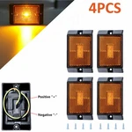 4PCS Amber Side Marker Lights Camper Trailer Rv Boat Clearance Lamp Led. Fixed Price $11.99.