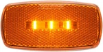 Optronics MCL32ABP Led Mark Light;oval;amber;. Fixed Price $17.79.