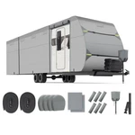 5 Layers Camper Cover 27'-30' Travel Trailer Rv Windproof Extra Thick. Fixed Price $109.65.