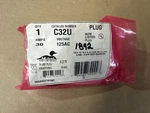 Midwest Ge C32U Grounding Straight Blade Angle Plug, 125 Vac, 30 A, Poles. Fixed Price $9.99.