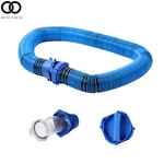 For Camper Rv Trailer 15 Ft Sewer Hose Kit & 4-IN-1 Adapter Clear Elbow Cap. Fixed Price $40.99.