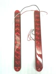 Two 15" Inch Slimline Led Stop Turn Tail Lights Red Flatbed Trailer Rv. Fixed Price $16.87.
