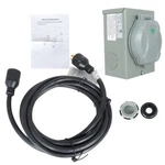 Lablt 30AMP 15 100 Ft Generator Extension Cord Power Inlet Box Nema L14-30P/R. Fixed Price $118.47.