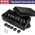 7 Way Electrical Trailer Junction Box Weatherproof For Camper Rv Connectors / Us. Fixed Price $9.36.