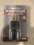 New Valterra Mighty Cord A10-5030AVP 50AM-30AF Rv Trailer Camper Adapter Plug. Fixed Price $16.49.