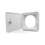 B&b Molders 94304 Fuel Hatch Oval Back Key Lock Polar White. Fixed Price $50.45.