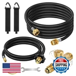 Gasxpert Extend Stay Rv Propane Kit - 5FT 12FT Hoses Brass Tee Adapter. Fixed Price $69.28.