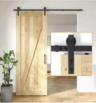 Skysen 6FT Barn Door Hardware Kit, Sliding Tra. Fixed Price $44.95.