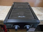 *greystone Cooktop Burner Black With Glass Cover GGH12D2MA1B-BL Free Ship *18A. Fixed Price $134.99.