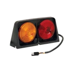 Wesbar Dual Ag Light W/amber/red/blank Includes Left Hand Molded Tri-plug. Fixed Price $61.99.
