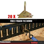 (qty: 20) Steel E-track Ring Tie-down Anchors For. Fixed Price $36.62.