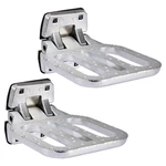 Gedlex 2 Pack Chrome Folding Truck Step 6.75X8.56IN Heavy Duty Rv Trailer. Fixed Price $122.73.