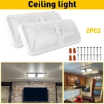 2X Rv Interior Ceiling Light Camper Boat Trailer Double Dome 12V 600LM. Fixed Price $28.99.