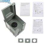 Amp Prong Nema 6-30R Welding Power Outlet Box Panel 250 Volt. Fixed Price $27.13.