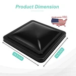 14"X14" Rv Replacement Roof Vent Cover Black Camper (trailer). Fixed Price $19.99.
