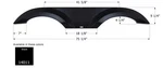 Icon 14011 Fender Skirt. Fixed Price $317.96.