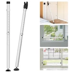Jsungo 2-IN-1 Sliding Door Security Bar, Upgrade Stoppers White. Fixed Price $31.94.